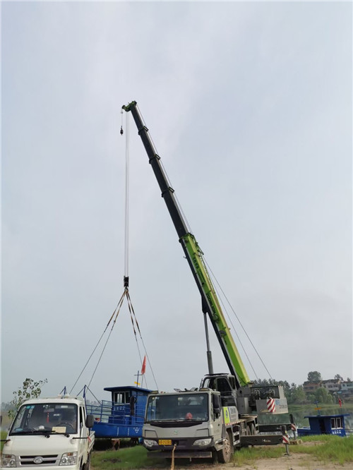 奉贤区桥梁建设吊装案例